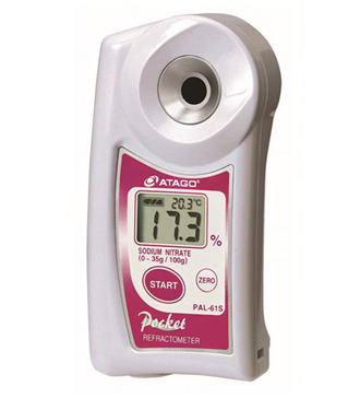 ATAGO(愛拓)便攜式數(shù)顯折射儀PAL-61S 硝酸鈉濃度計
