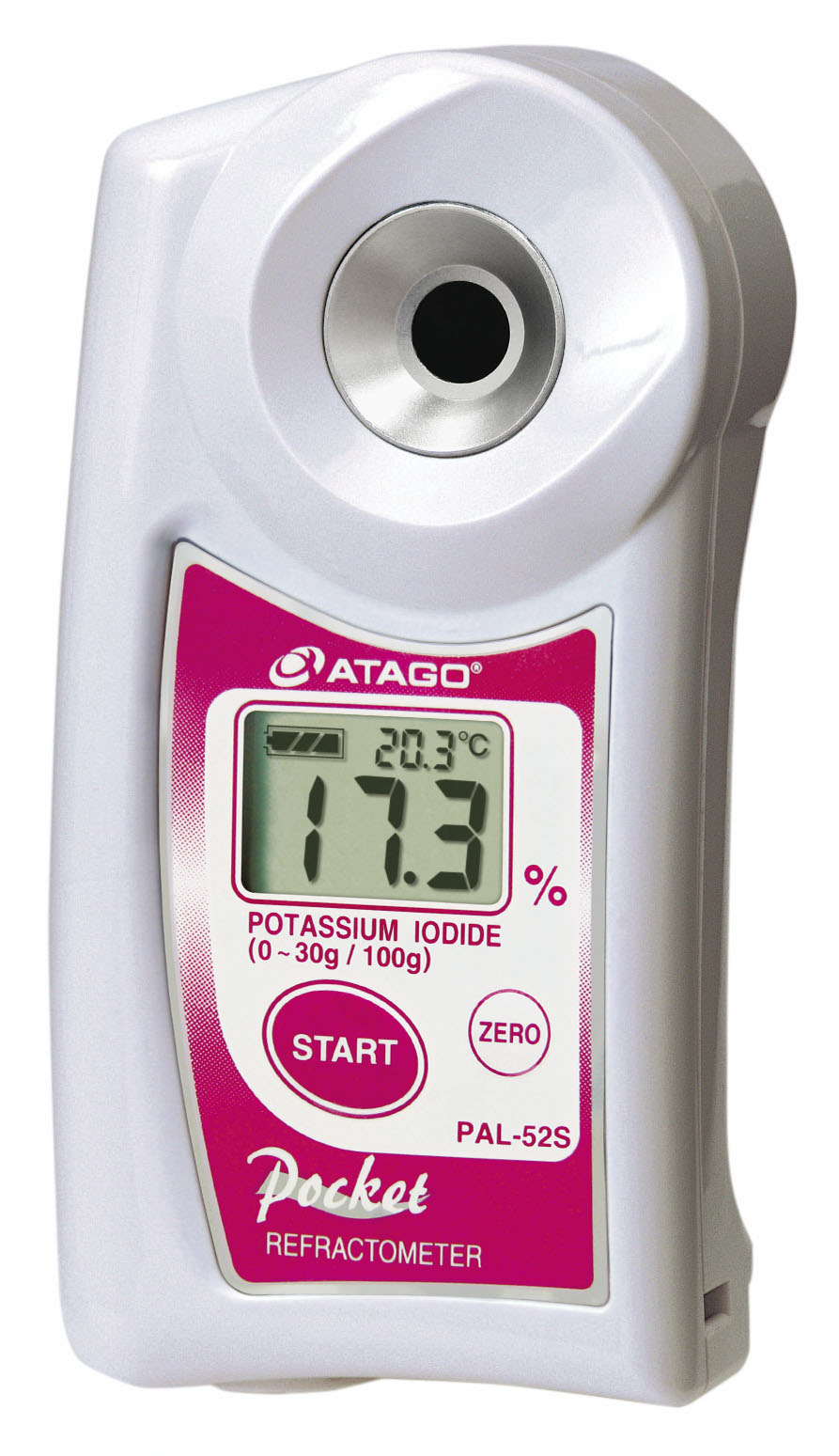 ATAGO(愛拓)便攜式數(shù)顯折射儀 PAL-52S 碘化鉀濃度計(jì)