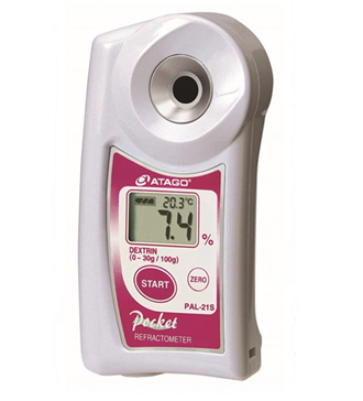 ATAGO(愛拓)便攜式數(shù)顯折射儀PAL-21S 糊精濃度計(jì)